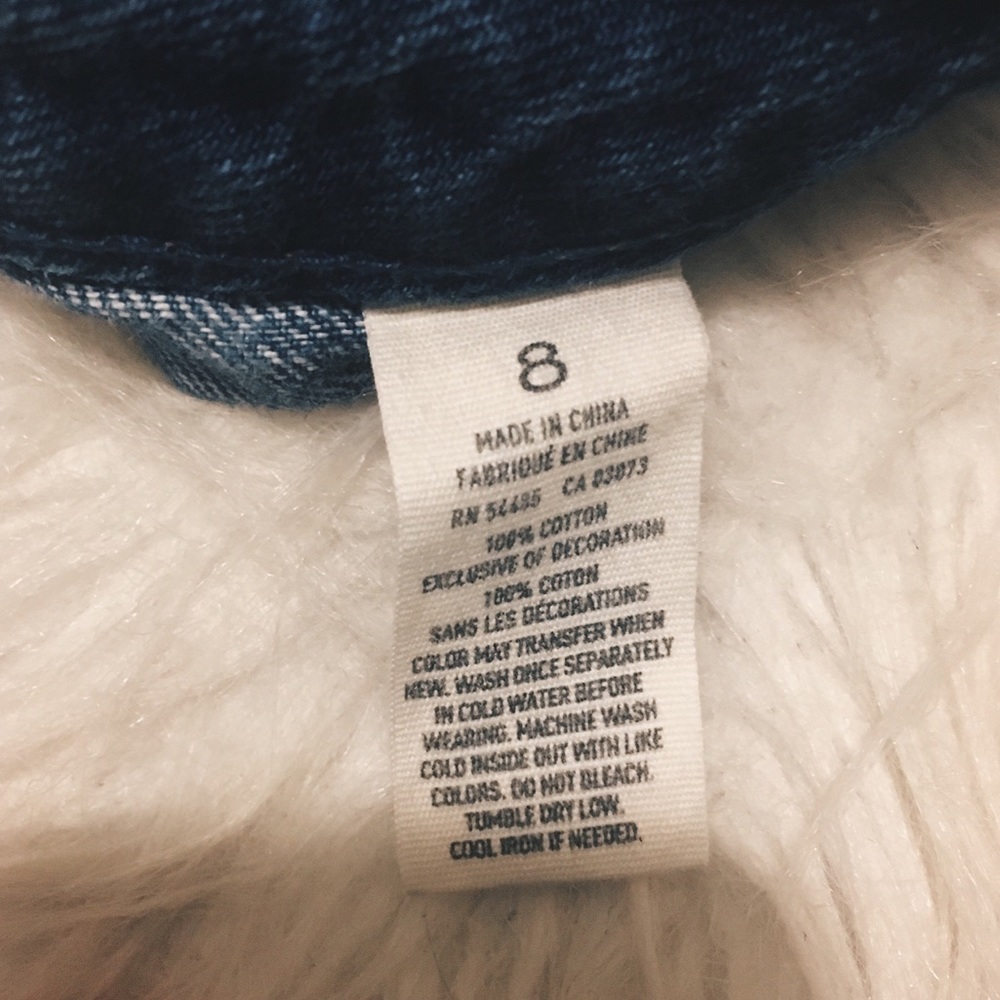 American Eagle Denim Shorts size 8 - Picture 6 of 6